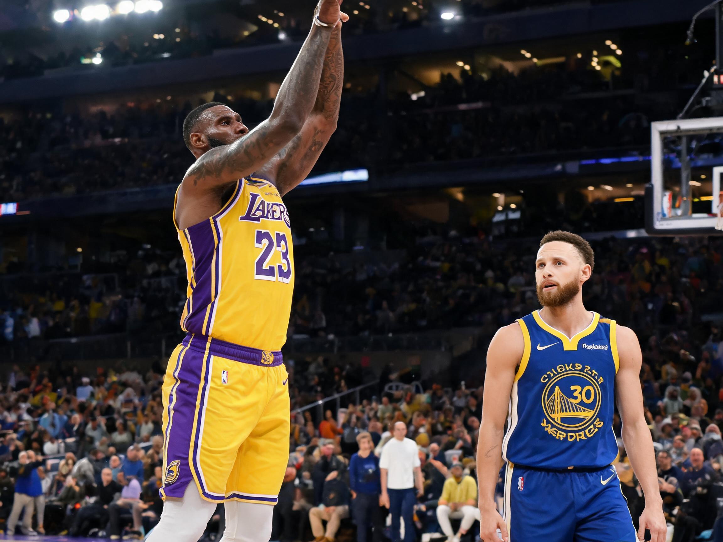 NBA湖人勇士